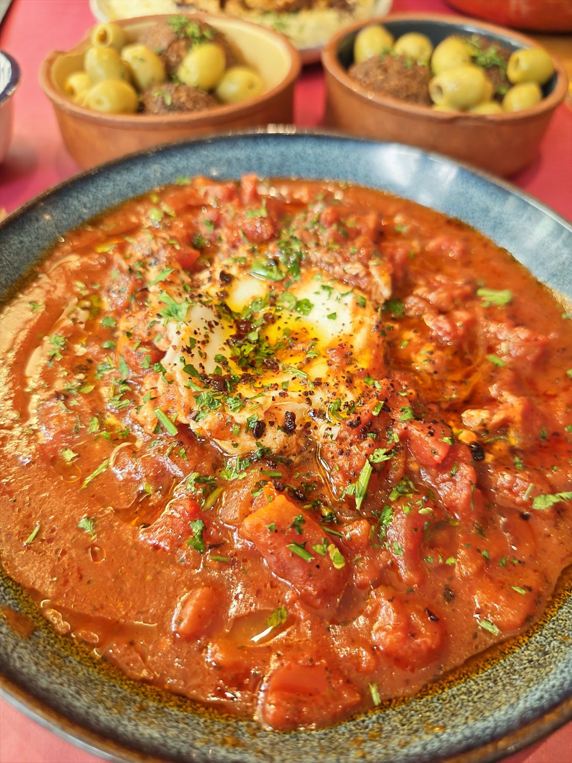 Mezze et falafels du restaurant Habibi